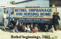Bethel beginnings, 2001
