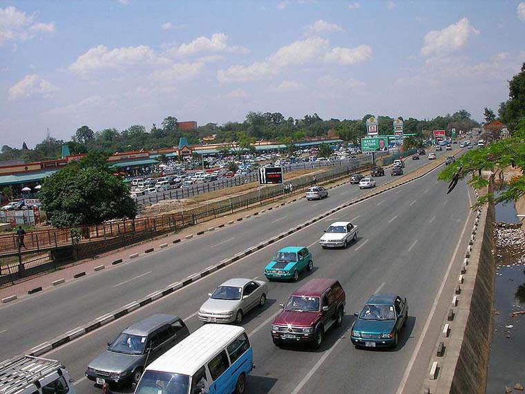 Lusaka Roads & Shopping