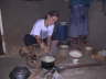 Cooking nshima, traditional way
